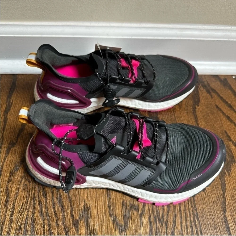 NWT Adidas Women's Ultraboost Winter C.Rdy Shoes EG9803 Black Purple - Picture 6 of 6